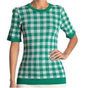 Ronny Kobo Checkered Sweater